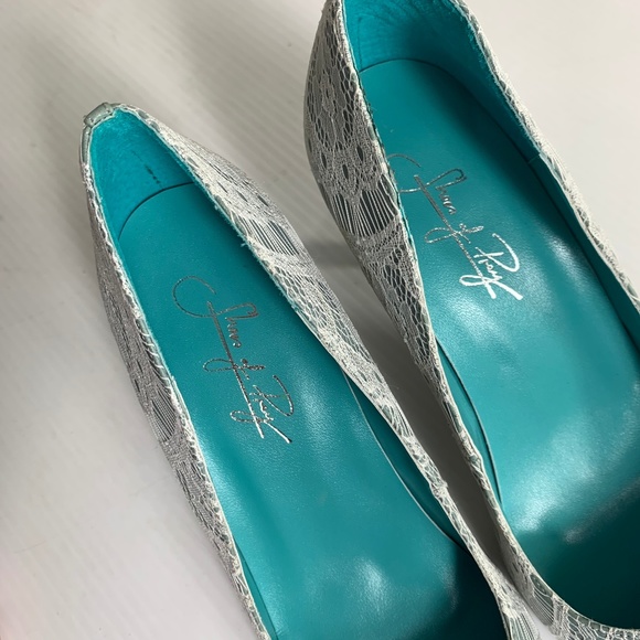 Shoes of Prey Shoes Heels Pumps Size 39.5 Lace - Picture 6 of 9